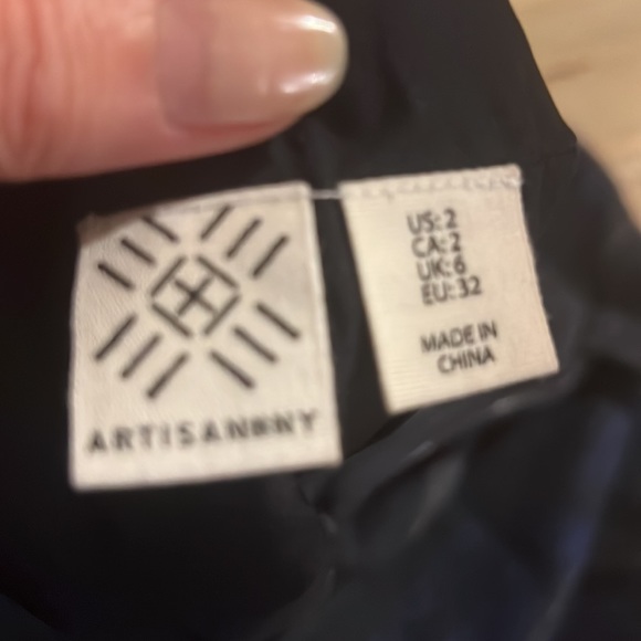 Artisan NY Aztec Wool Blend Skirt 2 - Picture 7 of 9